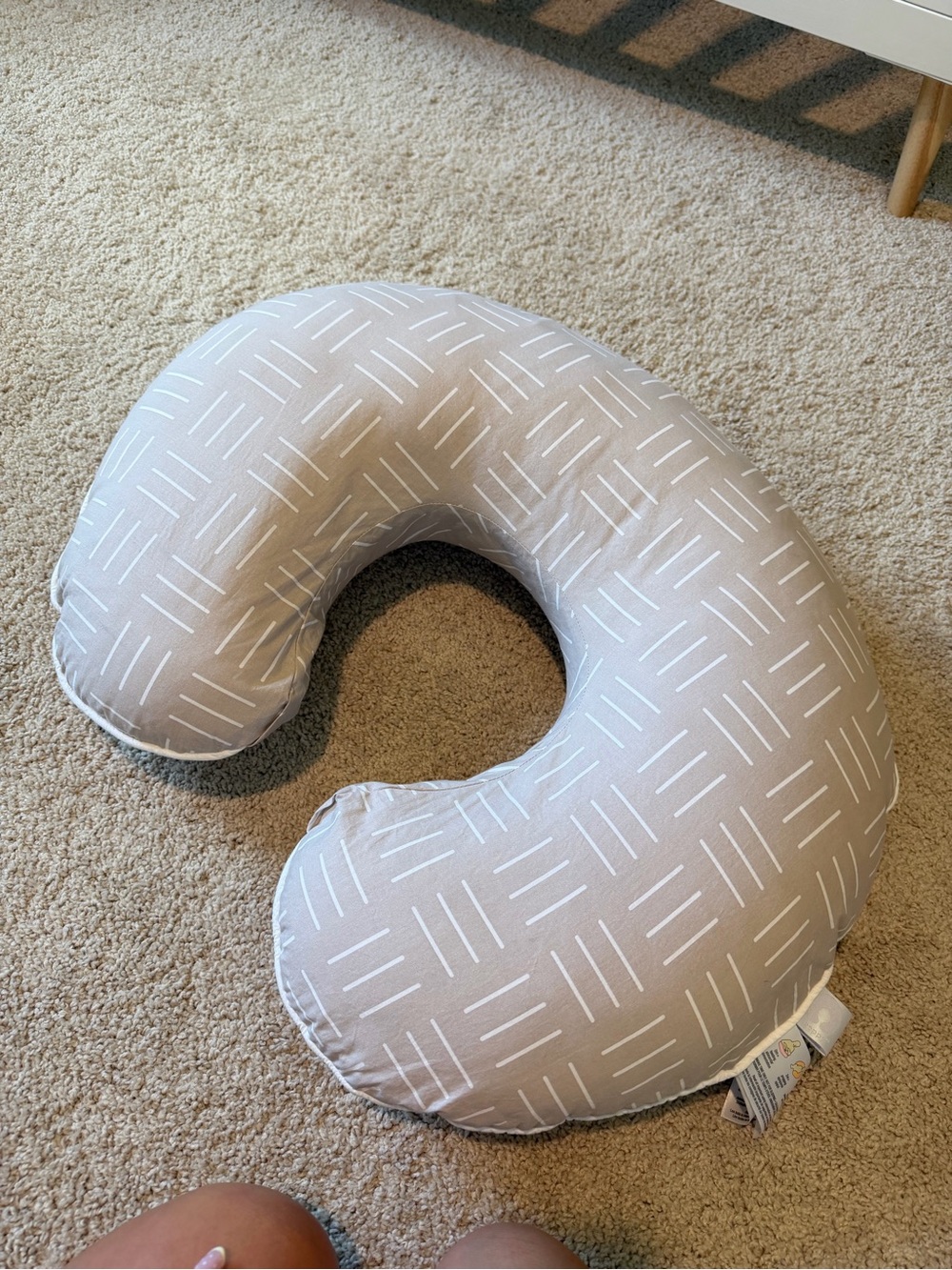 Old style boppy pillow